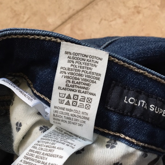 Lucky brand ripped bottom jeans - Picture 7 of 12